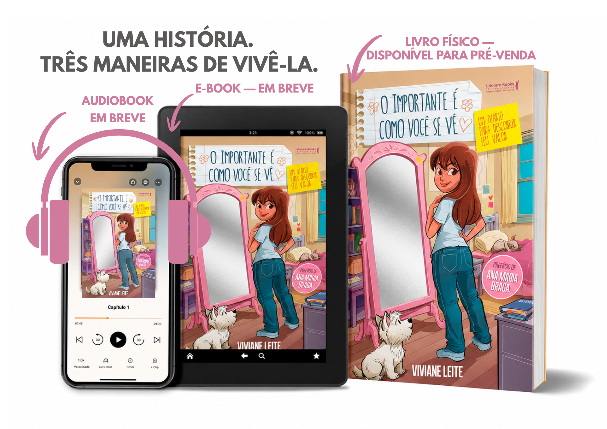 Livro físico, e-book e audiobook de O Importante É Como Você Se Vê